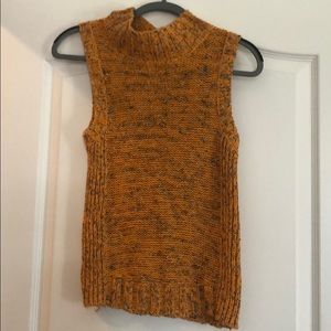 Size S sleeveless sweater shirt from Anthropologie